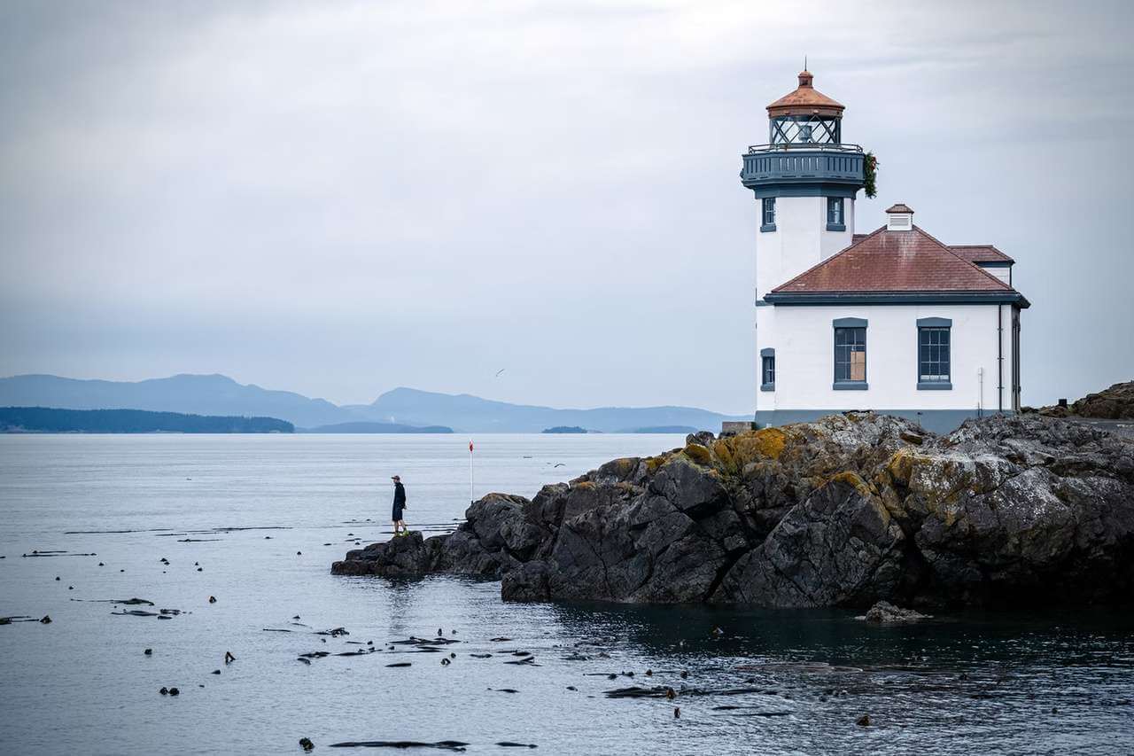 Islands Off Washington State like the San Juan Islands