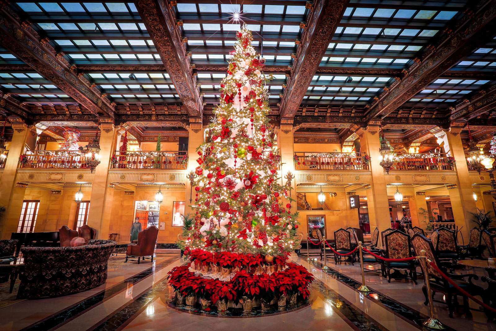 Historic Lobby---Holidays