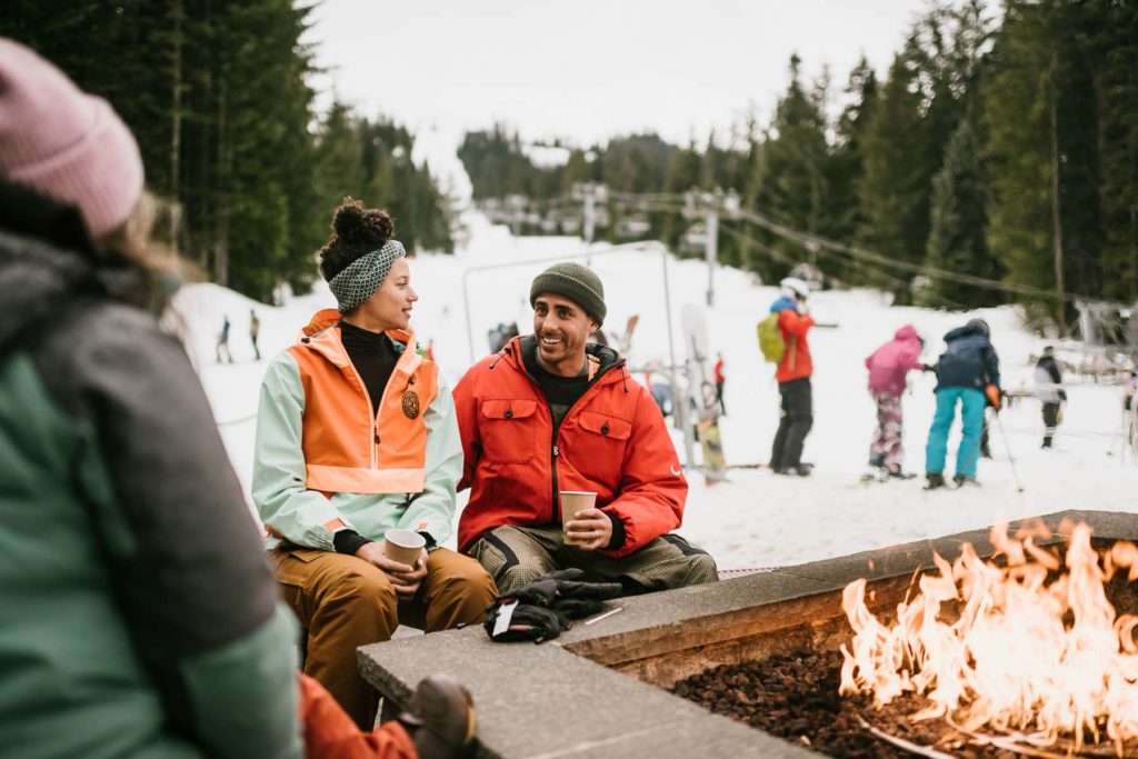Winter Cascade Mountains