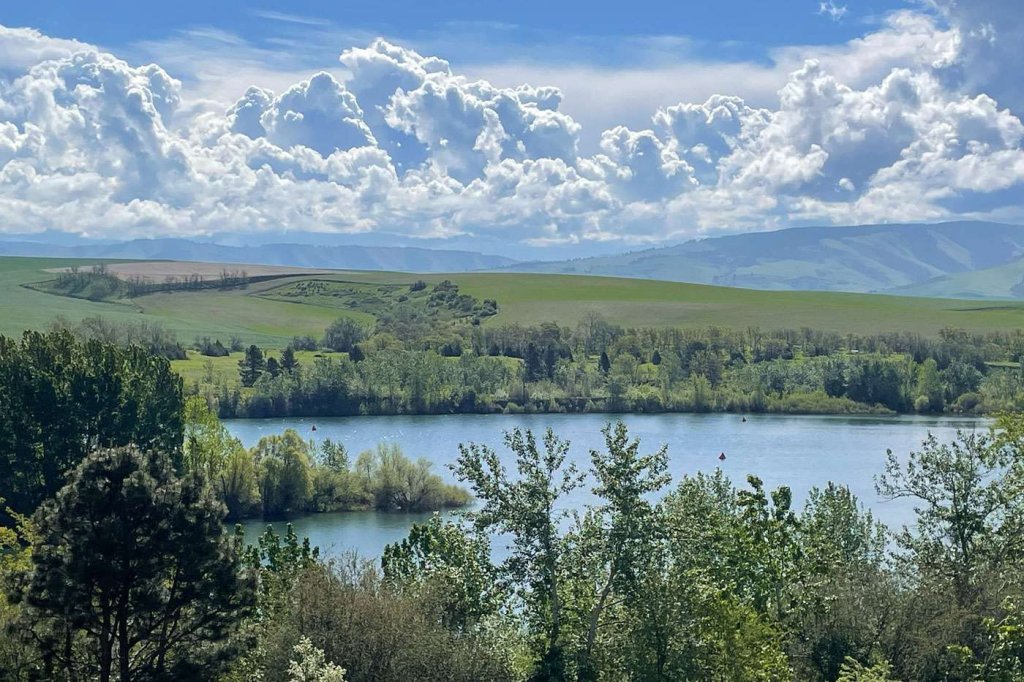 View of Bennington Lake in Walla Walla