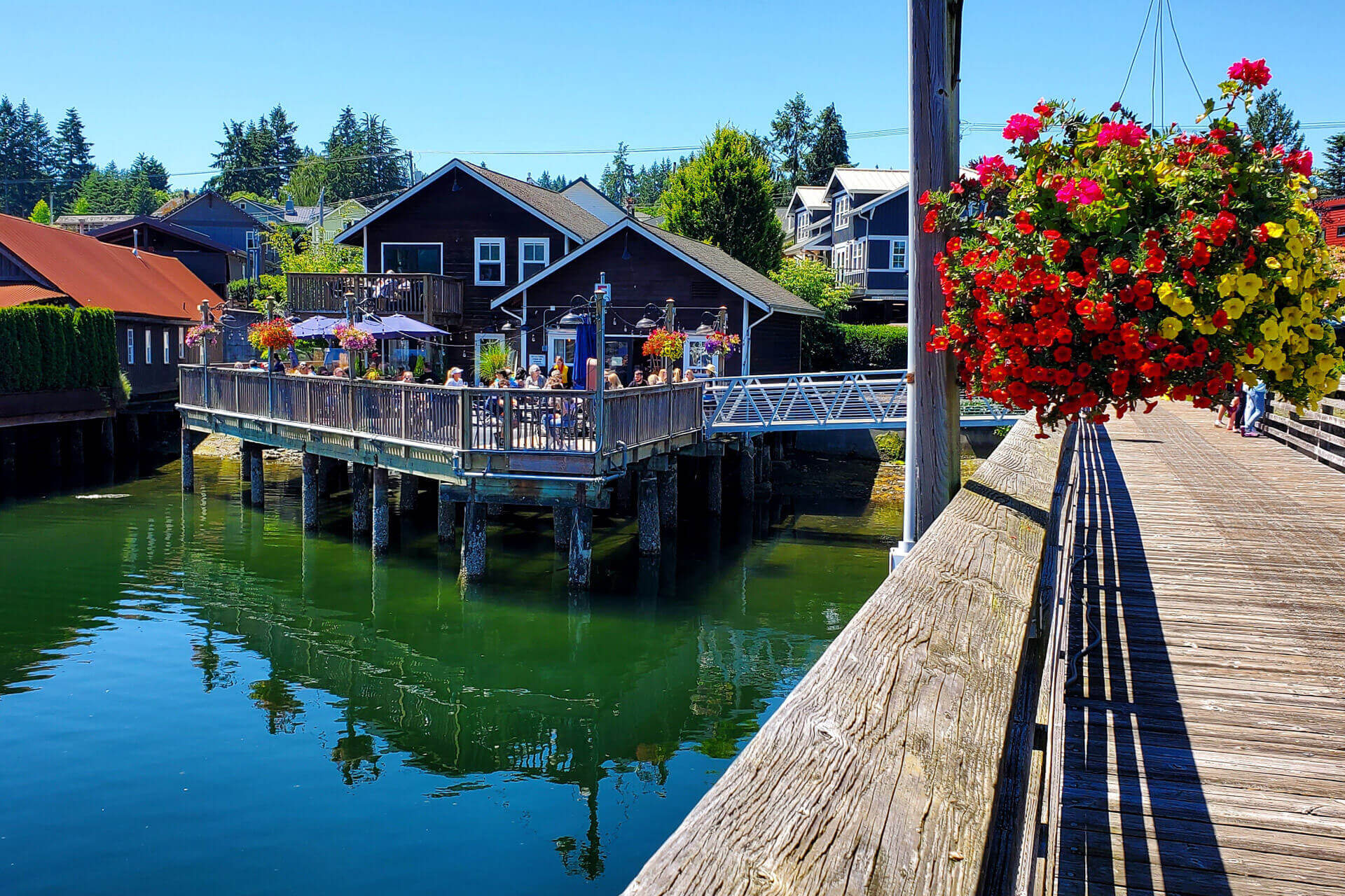 Things to do in Gig Harbor: Dine on the outdoor deck over the water at NetShed No. 9.