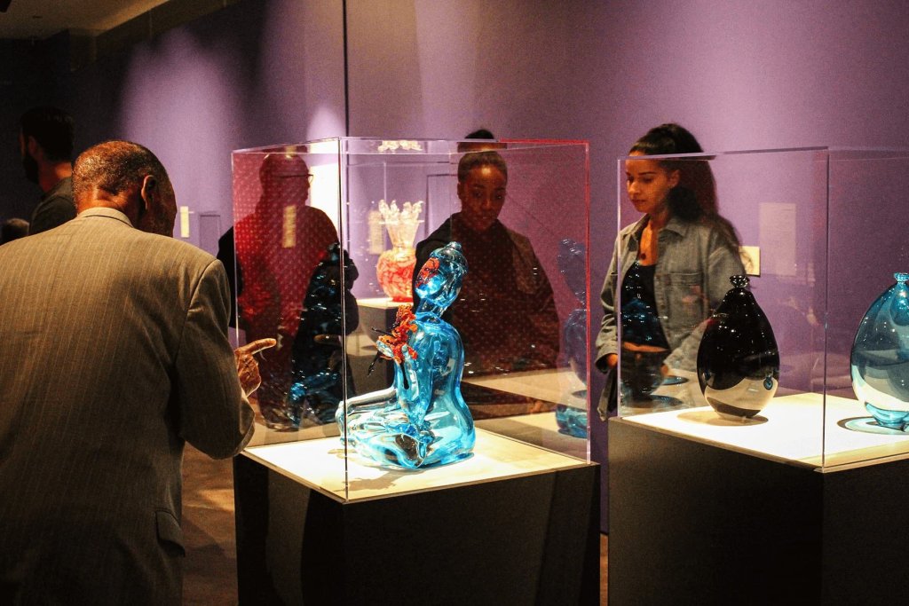 An exhibit at the Museum of Glass in Tacoma. 