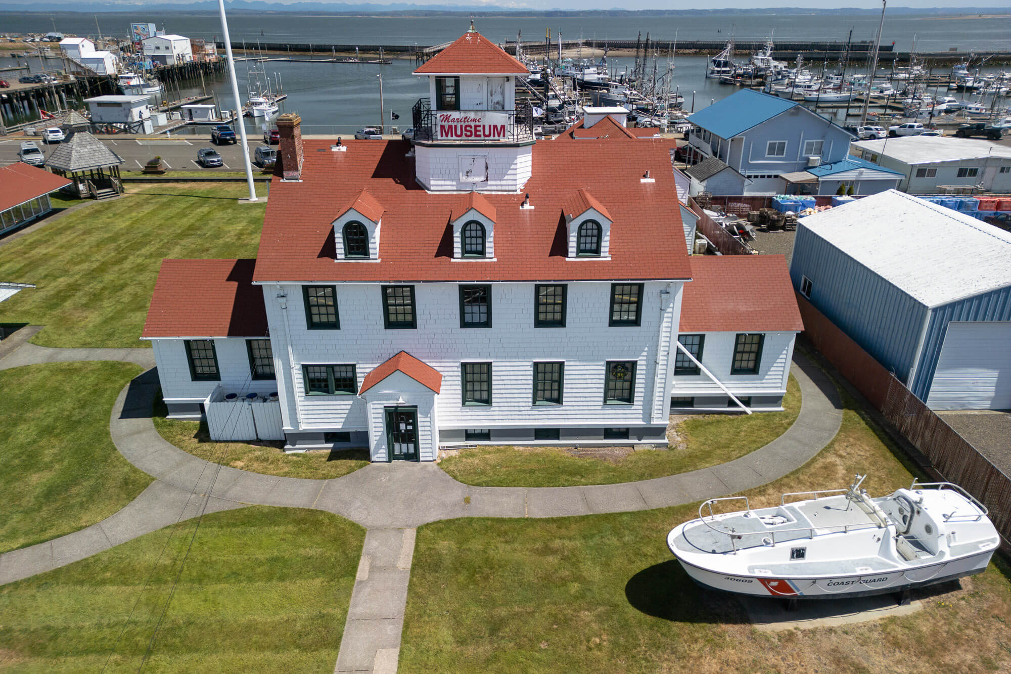 Exterior of the Westport Maritime Museum