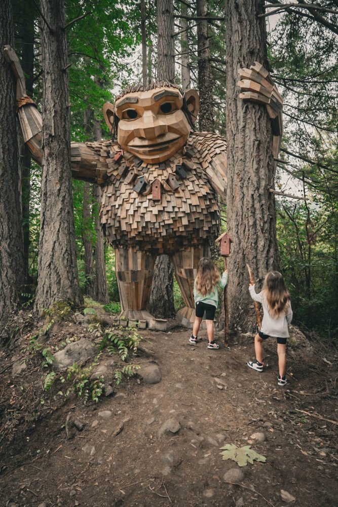State Park Troll Rocks Trolls in Washington: Where to See the State's Troll Sculptures